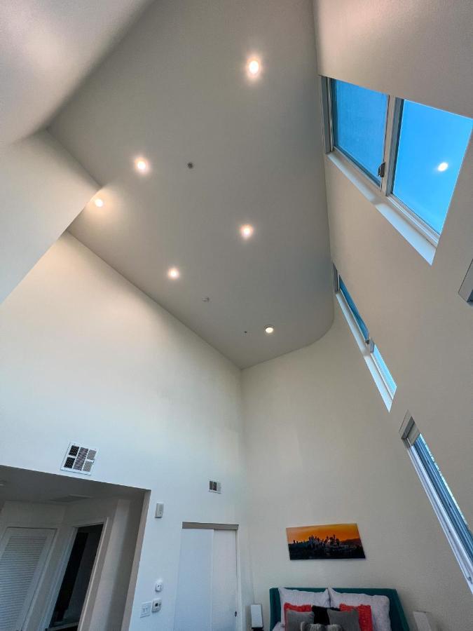 Luxury Downtown Los Angeles Penthouse Condo With Skyline Views Eksteriør billede
