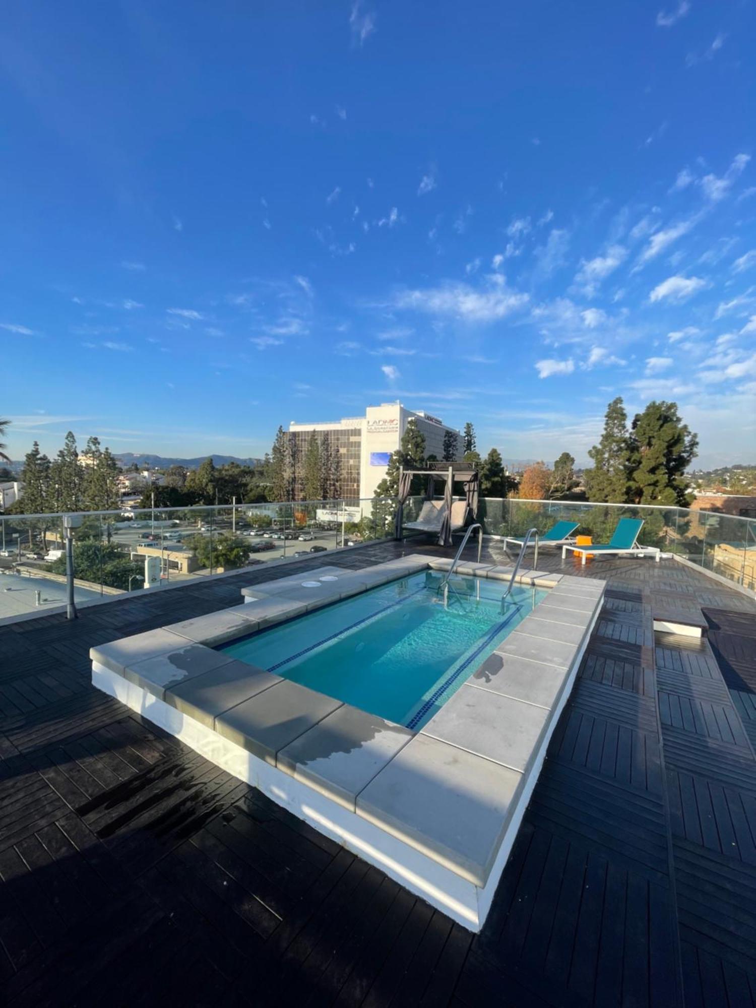 Luxury Downtown Los Angeles Penthouse Condo With Skyline Views Eksteriør billede